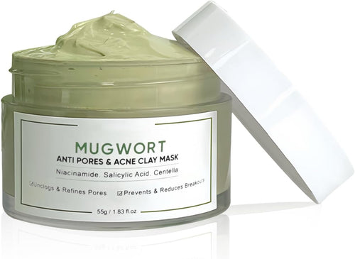 Masque Visage Avec Argile, Nettoyage Masque Hydratant Visage, Masque De Boue Aux, Masques Visage Spa, Masques De Beauté À L'Argile, Face Clay Mask, Masque Pour Le Visage Pour Nettoyer En Profondeur